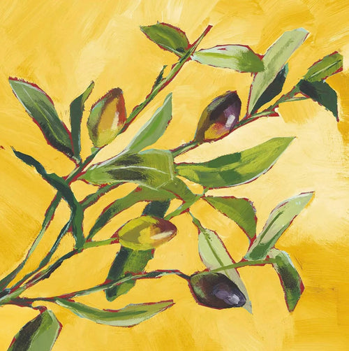 Vivid Olives Paper Cocktail Napkins