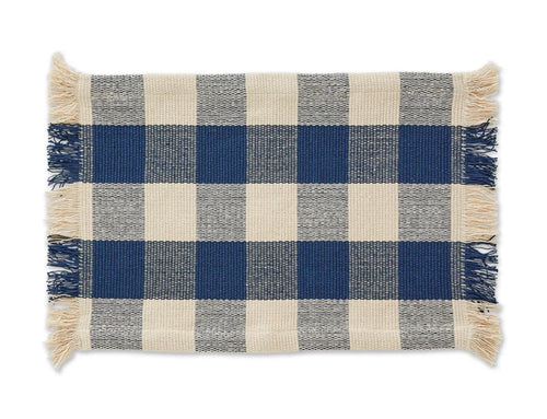 Large Sailor Blue Checked Placemat