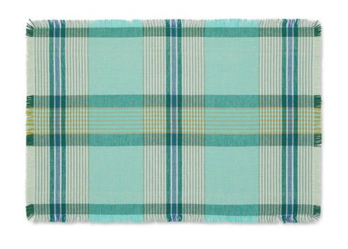 trellis-teal-plaid-cotton-placemat