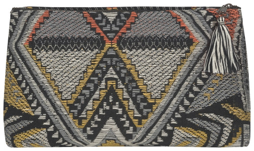 Large Tapestry Clutch Bag