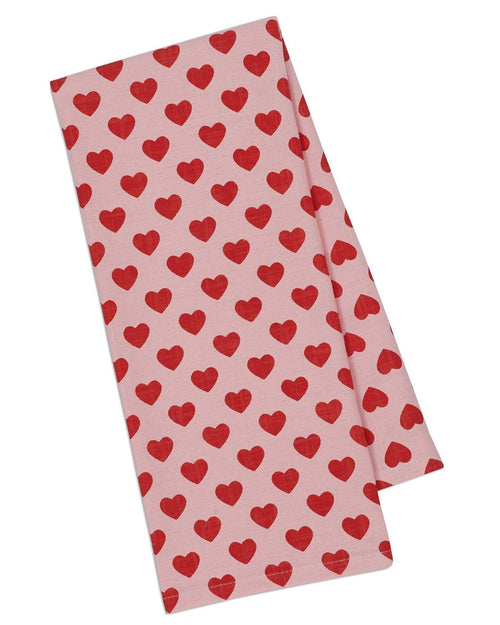 Hearts Dish Towel