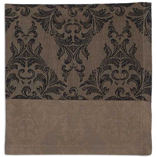 Brown Damask Jacquard Napkin