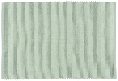 Sage Green Ribbed Placemat