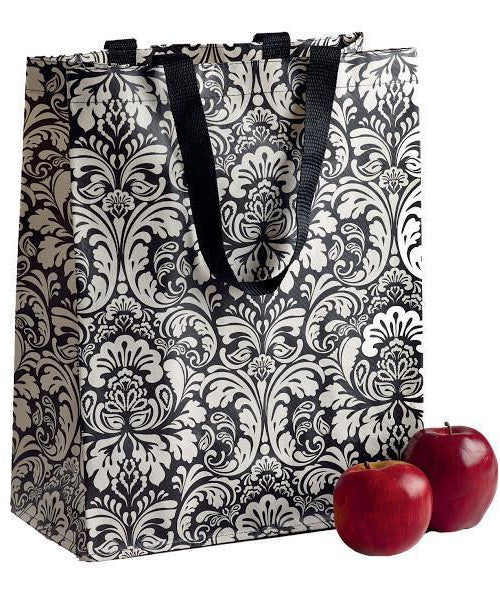 Damask Shopping Tote