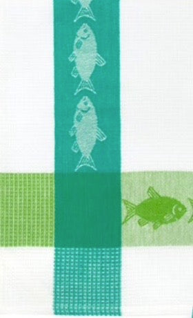 Aqua Sea Life Kitchen Towel Set