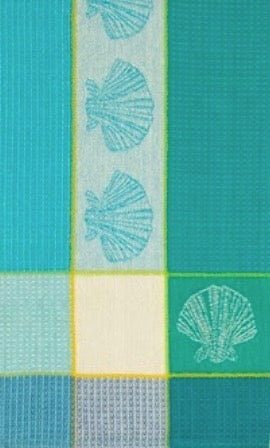 aqua-white-seashell-waffleweave-towel
