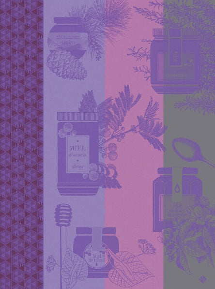 miel-en-pot-purple-dish-towel