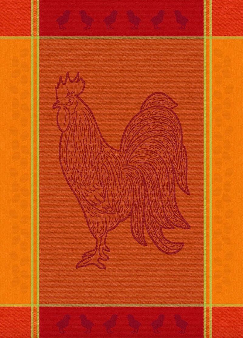 Mierco Red Rooster Kitchen Towel