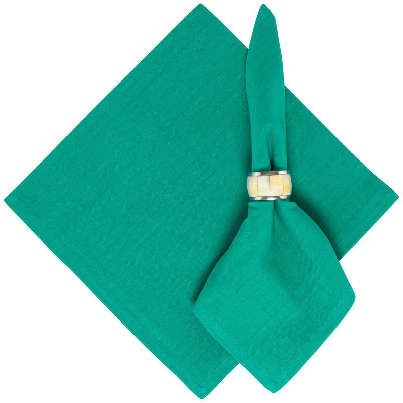 Solid Turquoise Cotton Napkin