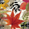 Autumn Collage Lunch Napkin Front