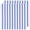 Blue Basketweave Dish Cloth Set