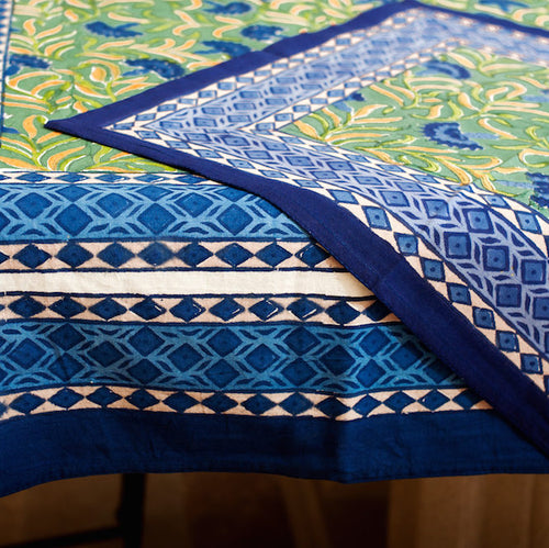 Blue Cornflower 70 X 108 Tablecloth
