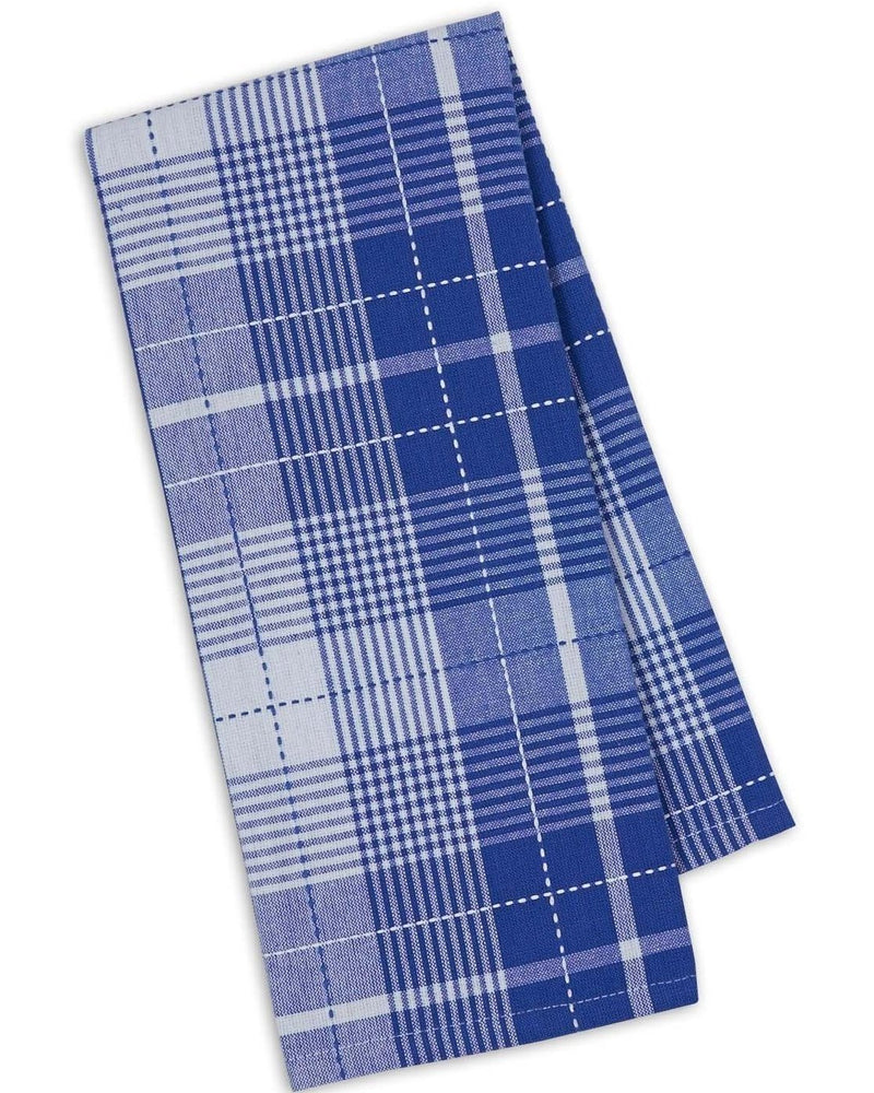 Blue Plaid Dish Towel