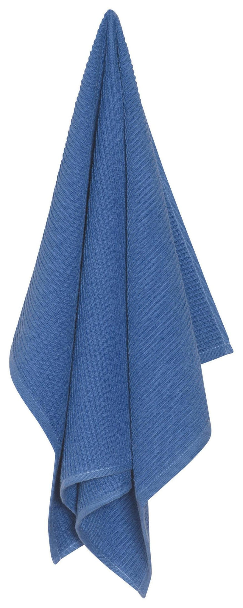 Royal Blue Ribbed Terry Dish Towel