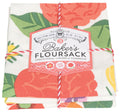 Floral Bakers Floursack Dish Towel Set