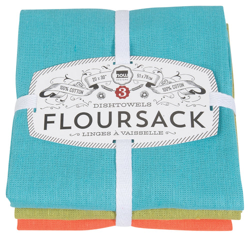 Royal Blue Floursack Dish Towels Set of 3 – Wild Cotton Linens
