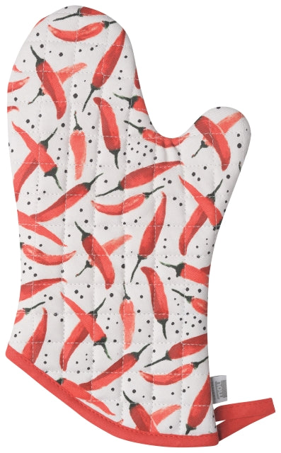 Red Chili Peppers Oven Mitt