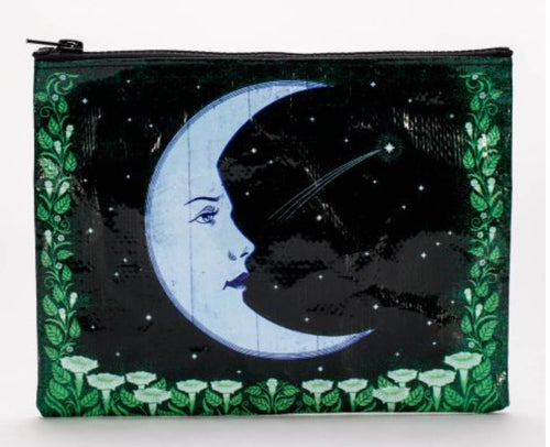 Moon Face Zipper Bag