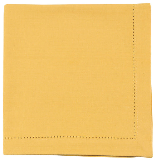 Golden Yellow Cotton Hemstitch Napkin