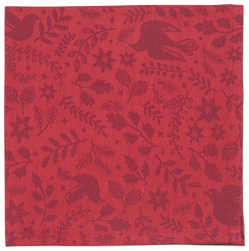 Red Wonderland Cotton Napkin