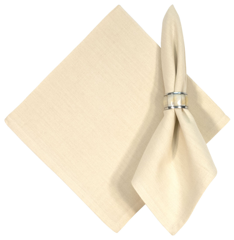 Solid Natural Color Raw Cotton Napkin