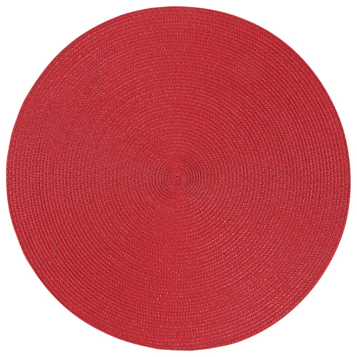 Chili Red Round Placemat