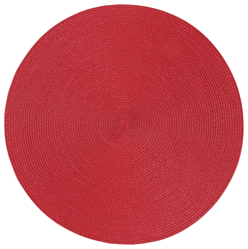 Chili Red Round Placemat