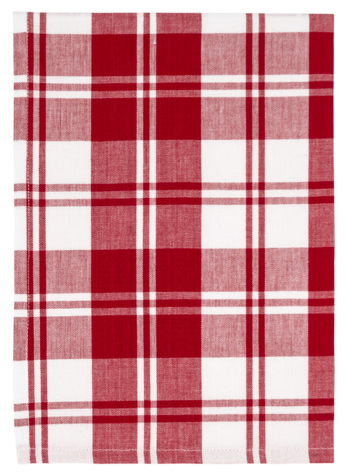 Red French Country Cotton Towel