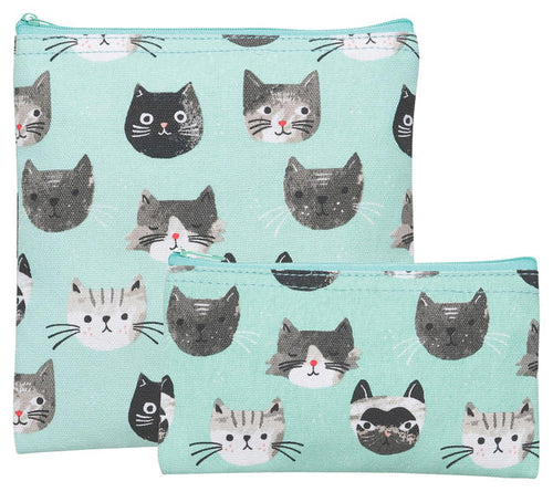 Cats Snack Bags Set of 2