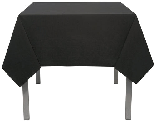 Black Cotton 60 x 108 Tablecloth