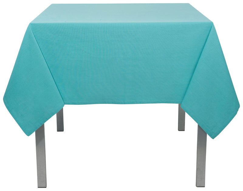 Turquoise Cotton 60 x 108 Tablecloth